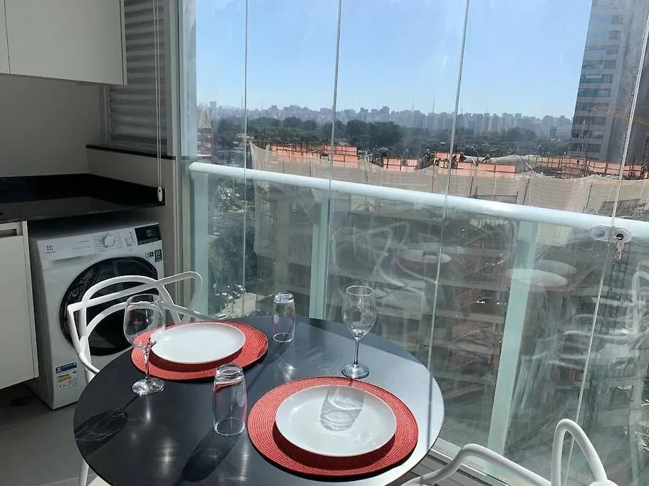 Ap Moema próx parque Ibirapuera com internet St 1205 Apartamento São Paulo